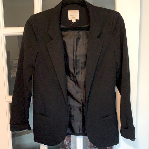 Silence + Noise Black Blazer - Picture 3 of 4